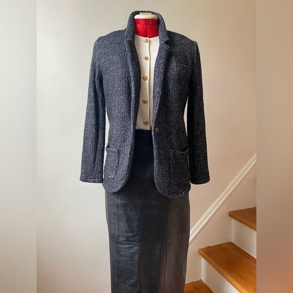 🇫🇷 Des Petits Hauts Wool Blend Blazer - Picture 1 of 13